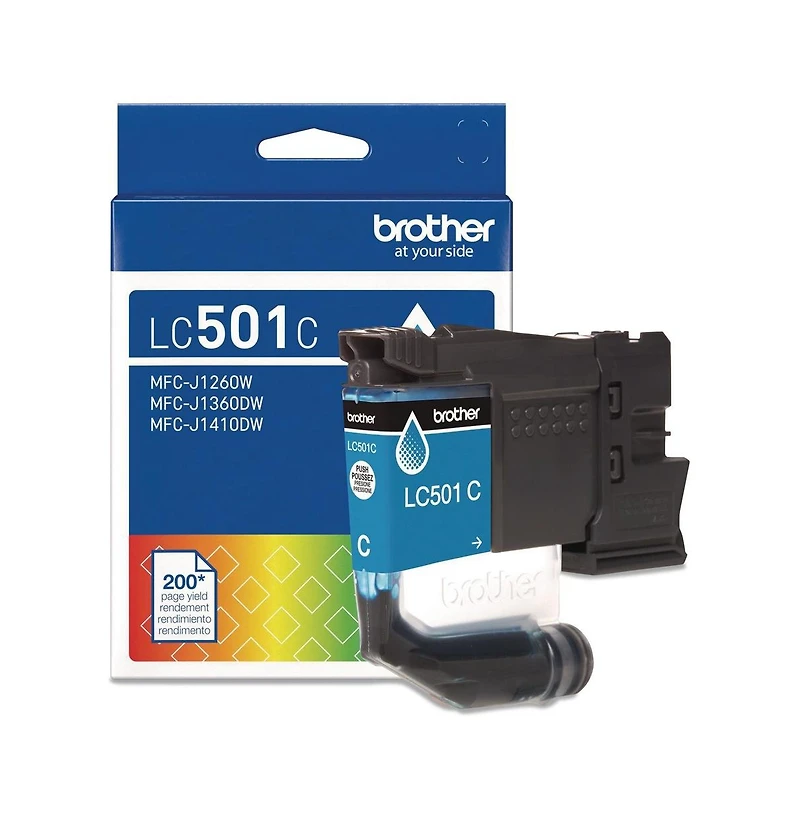 Brother LC501CS 200 Page-Yield Ink - Cyan