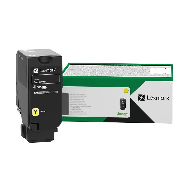 Lexmark 71C1HY0 10,500 Page-Yield Return Program Toner Cartridge - Yellow
