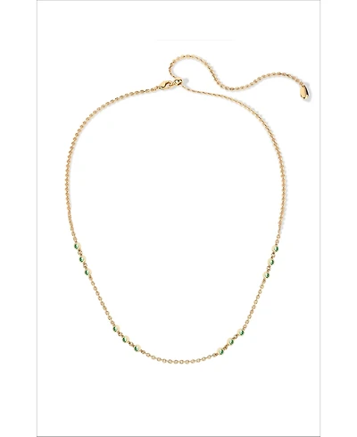 Retro Chic Verdant Whisper Necklace