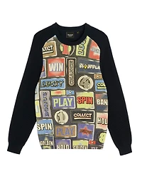 Lyle & Scott Men's Fruit Machine Graphic Crew Neck Jumper