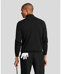 Lyle & Scott Men's Golf Quarter Zip Merino Sweater