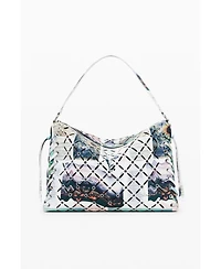 Desigual Women's Medium Collage perforated crossbody bag