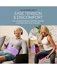 LifePro Red Light Therapy Belt – Near Infrared & Red Light Therapy for Muscle Relaxation, Inflammation & Circulation