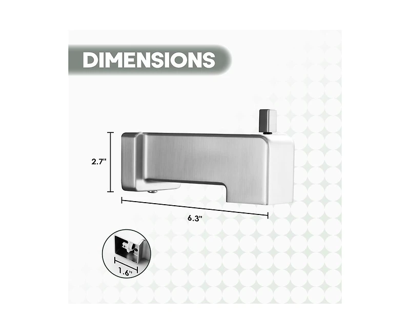 Casainc Moen Replacement Tub Spout