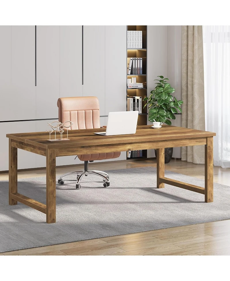 Tribesigns Modern Computer Desk, 63 x 31.5 inch Large Office Desk Computer Table Study Writing Table