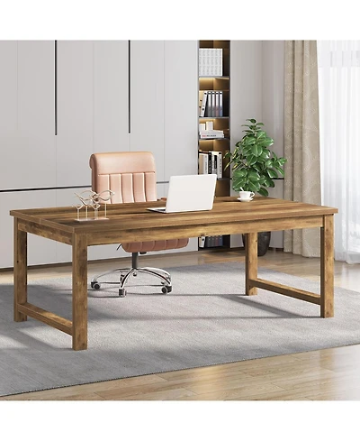 Tribesigns Modern Computer Desk, 63 x 31.5 inch Large Office Desk Computer Table Study Writing Table