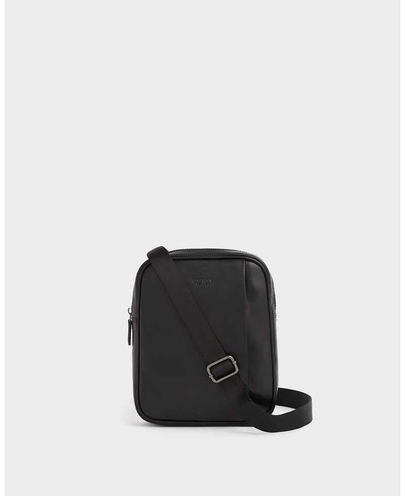 Osprey London The Carter Small Leather 2 Way Messenger Bag