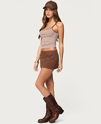 Edikted Women's Miller Striped Tank Top