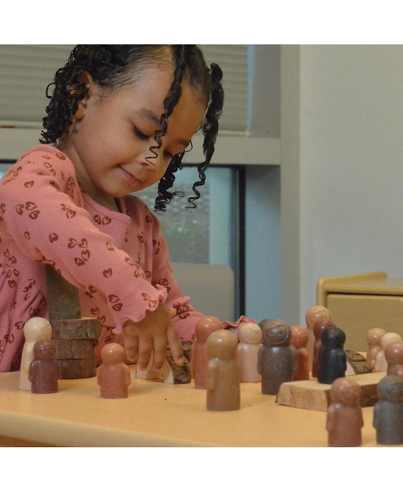 Kaplan Early Learning Sensory Stones: Little People Like Me - Families