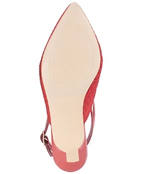 Tahari Women's Palermo Slingback Buckle Pumps