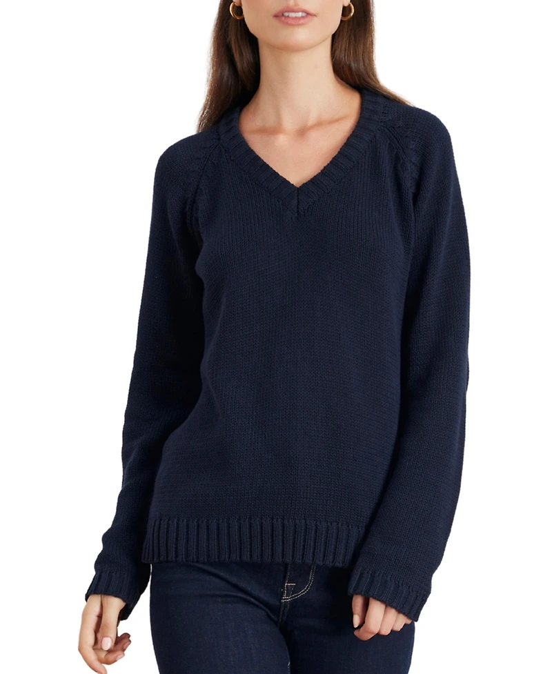 Paneros Clothing Women's Selene V-Neck Sweater
