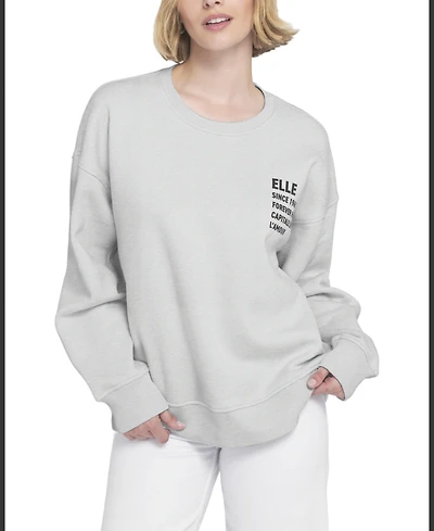 Elle Collection Women's Graphic Sweatshirt