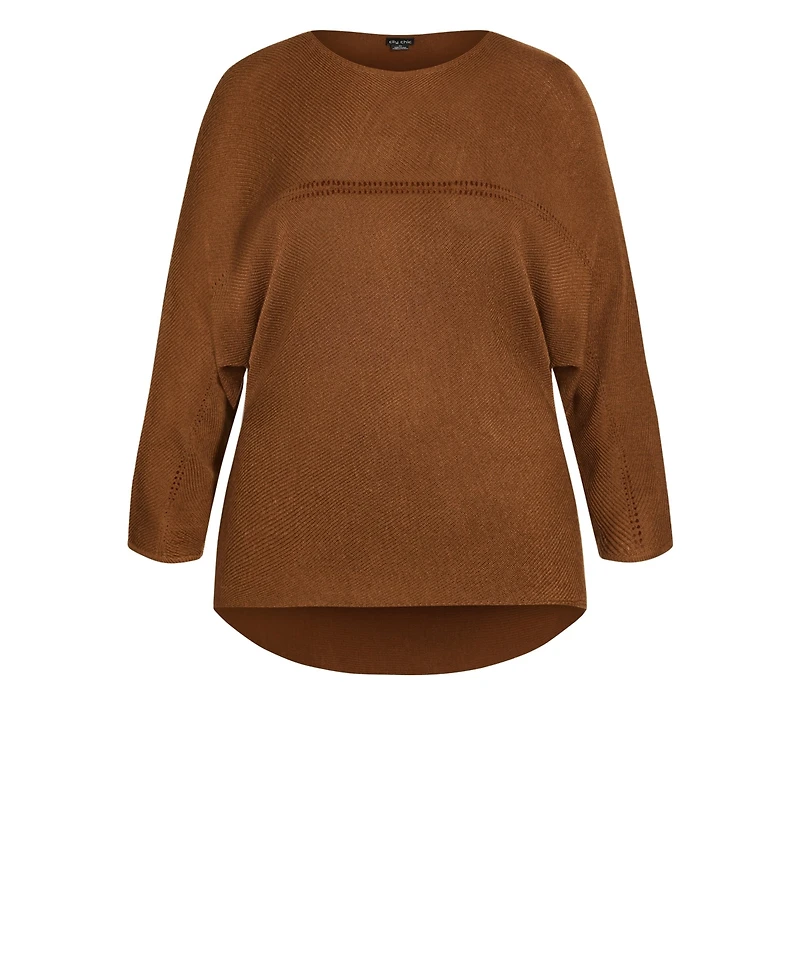 City Chic Plus Romance Sweater