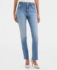 I.n.c. International Concepts Women's High-Rise Mini Bootcut Jeans, Macy's Exclusive