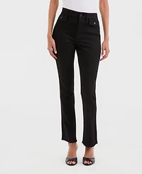 I.n.c. International Concepts Women's High-Rise Mini Bootcut Jeans, Macy's Exclusive