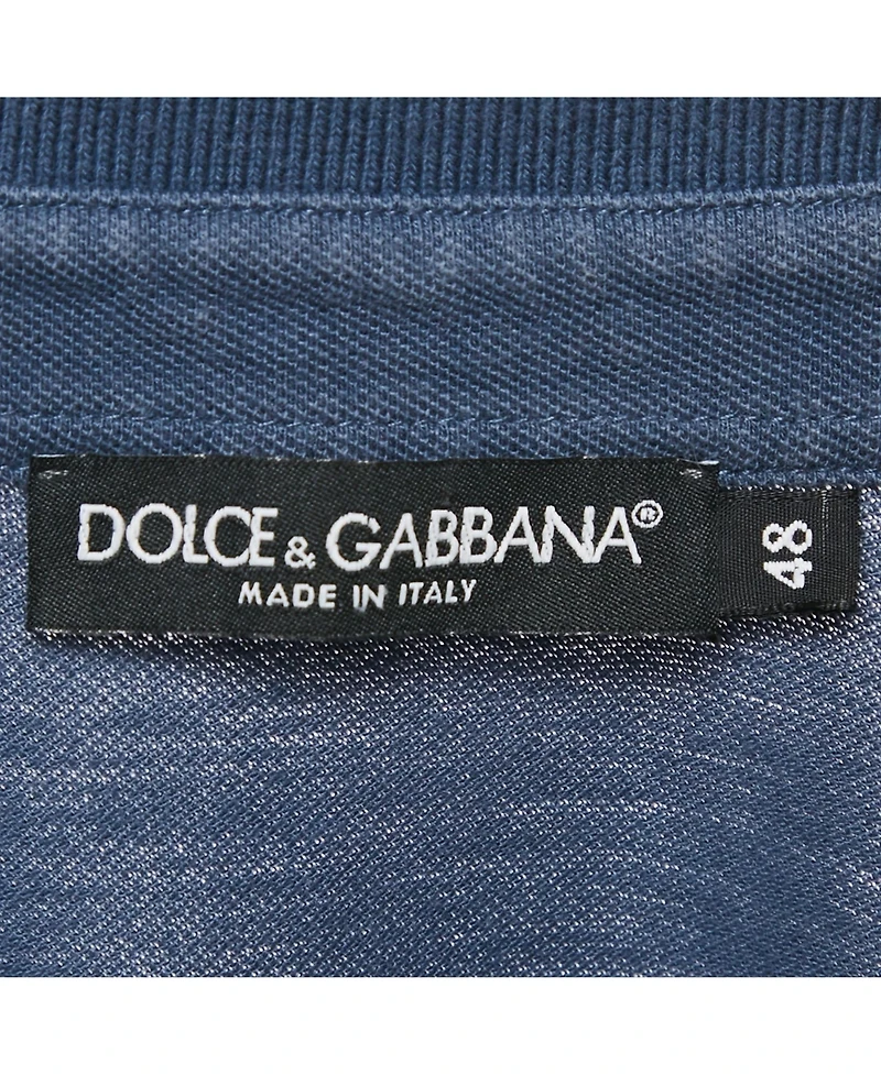 Pre-Owned Dolce & Gabbana Men's Cotton Pique Polo T-Shirt
