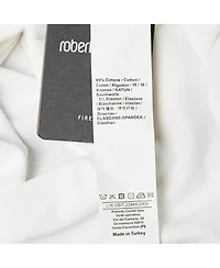 Pre-Owned Roberto Cavalli Men's Cotton Pique Polo T-Shirt