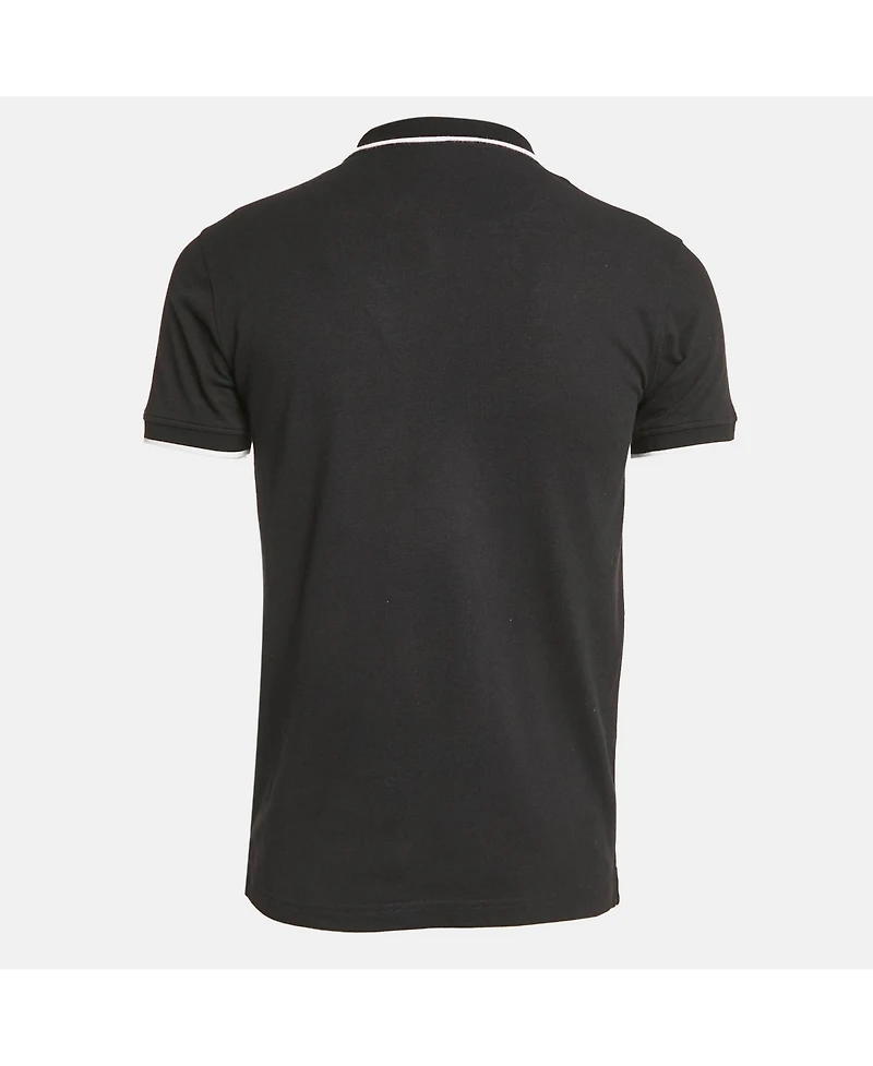 Pre-Owned Roberto Cavalli Men's Logo Embroidered Pique Polo T-Shirt