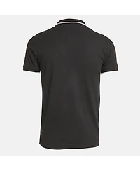 Pre-Owned Roberto Cavalli Men's Logo Embroidered Pique Polo T-Shirt