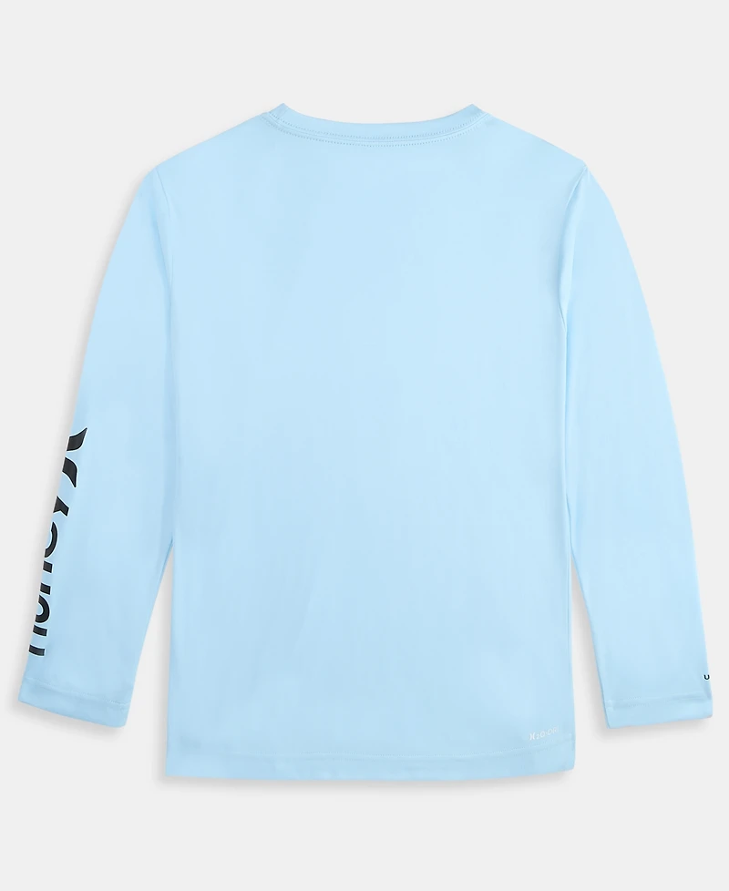 Hurley Big Boys Icon Upf 50+ Long-Sleeve T-Shirt