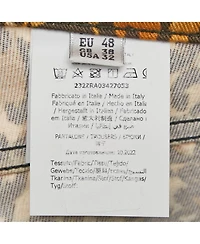 Pre-Owned Moschino Women's Couture Leopard Print Cotton Pants