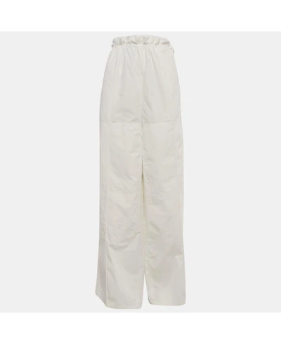 Pre-Owned Hermes Women's Cotton Wide Leg Trousers