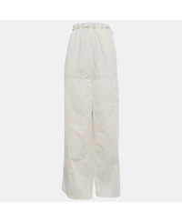 Pre-Owned Hermes Women's Cotton Wide Leg Trousers