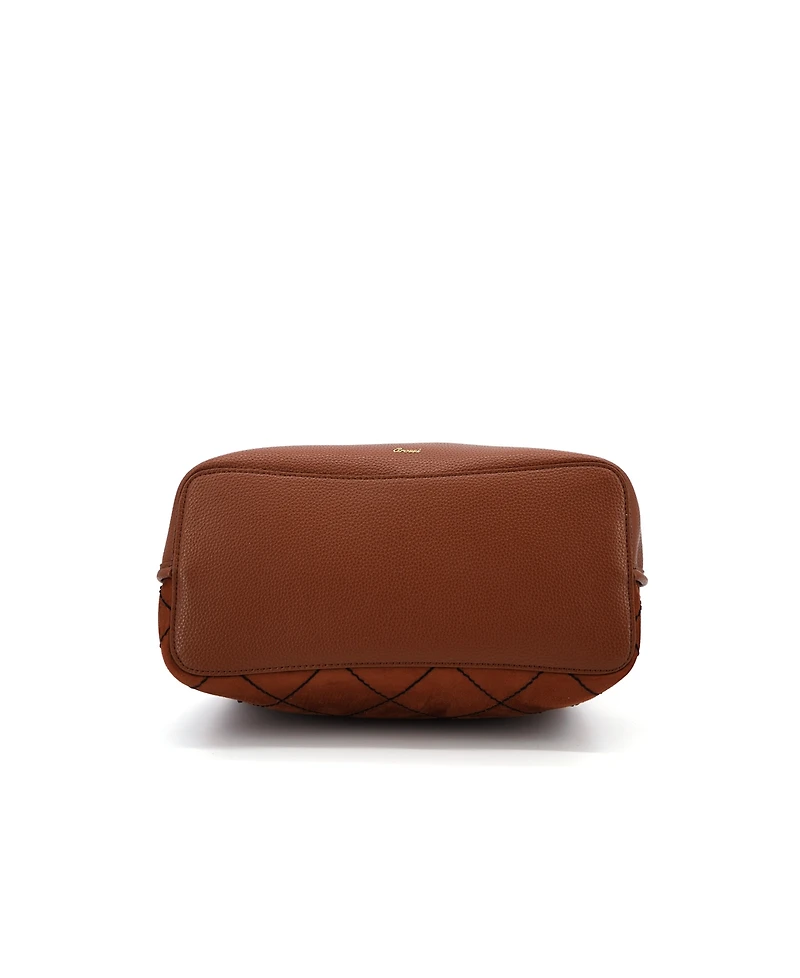 Like Dreams Velvet Bow Knot Medium Tote Bag