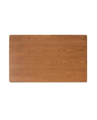 Baxton Studio Alvis 3-Pc. Wood Mid-Century Dining Nook Set