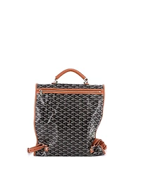 Pre-Owned Goyard Saint Leger Briefcase Backpack Coated Canvas