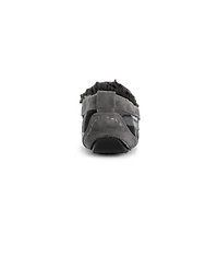 Muk Luks Men's Cable Cuff Cap, Ebony, One