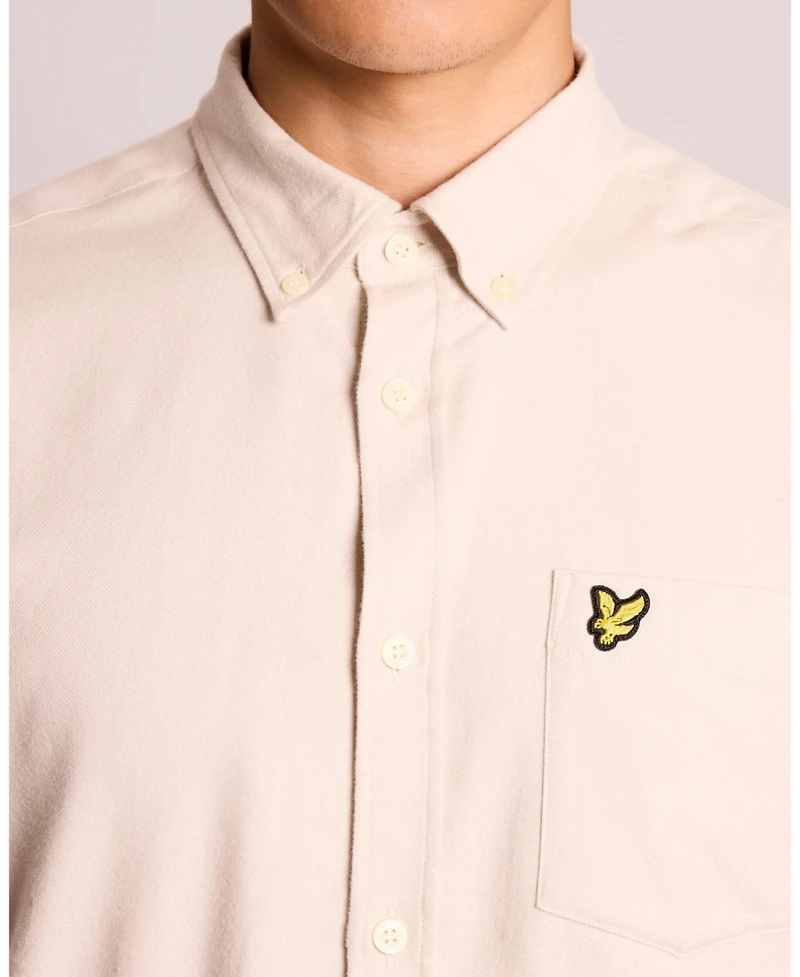 Lyle & Scott Men's Long Sleeve Flannel Shirt