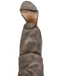 Steve Madden Women's Ravine Cuffed Knee High Stiletto Heel Boots