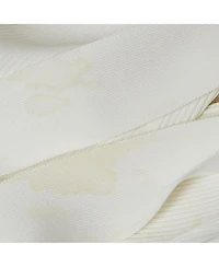 Pre-Owned Zimmermann Women's White Rib Knit Sleeveless Tie-Up Top