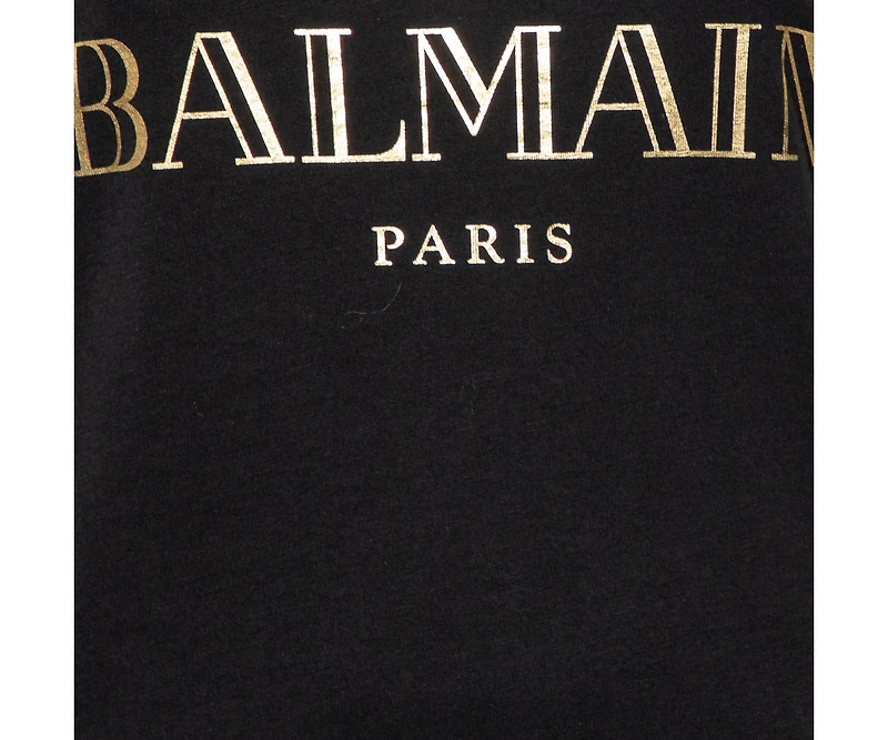 Pre-Owned Balmain Women's Cotton Logo Printed Tank Top