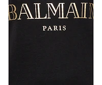 Pre-Owned Balmain Women's Cotton Logo Printed Tank Top