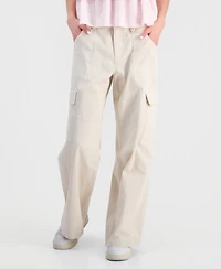 Ultra Flirt Juniors' Wide-Leg Cargo Pants