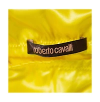 Pre-Owned Roberto Cavalli Women's Silk Satin Flared Maxi Skirt