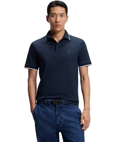 Boss by Hugo Men's Slim-Fit Pique Polo