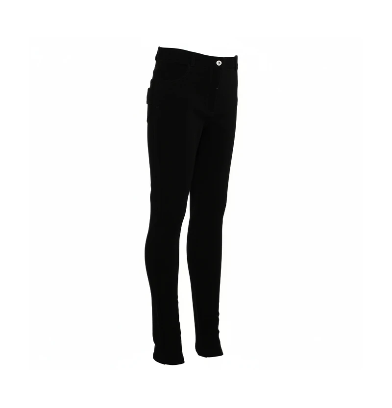 Pre-Owned Givenchy Women's Black Knit Zip Front Leggings