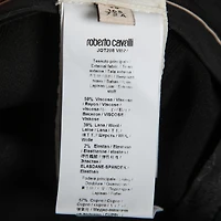 Pre-Owned Roberto Cavalli Women's Crepe Skinny Trousers