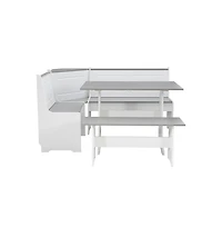 Linon Ardmore Nook White And Gray