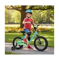 Hongge 16 Inch Kids Bike with Training Wheels for Ages 3–7