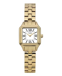 Timex Women's Quartz Analog Gold-Tone Stainless Steel Watch, 23mm