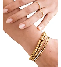 Mint & Lily Everyday Fresh Water Pearl Bracelet Stacking Set