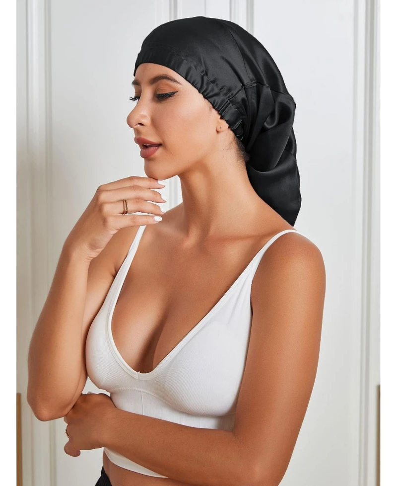 SilkSilky Pure Silk Elasticated Bonnet