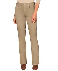 Democracy Petite Ab Solution Mid Rise Bootcut Pants