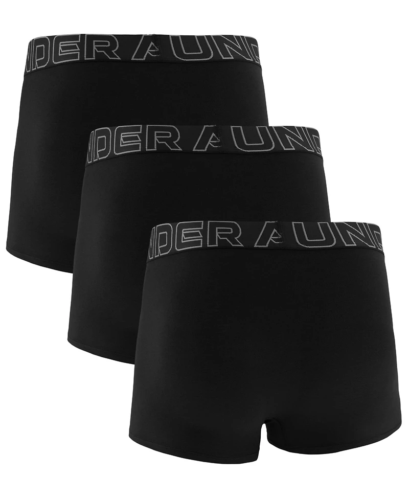 Under Armour Men's Boxerjock Performance 3" Boxer Brief, 3-Pack