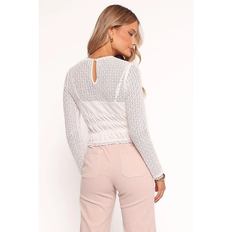 Petal and Pup Women's Riven Shirred Top