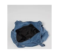 Susu Women's Denim Shoulder Tote Bag Hobo Casual Everyday Purse